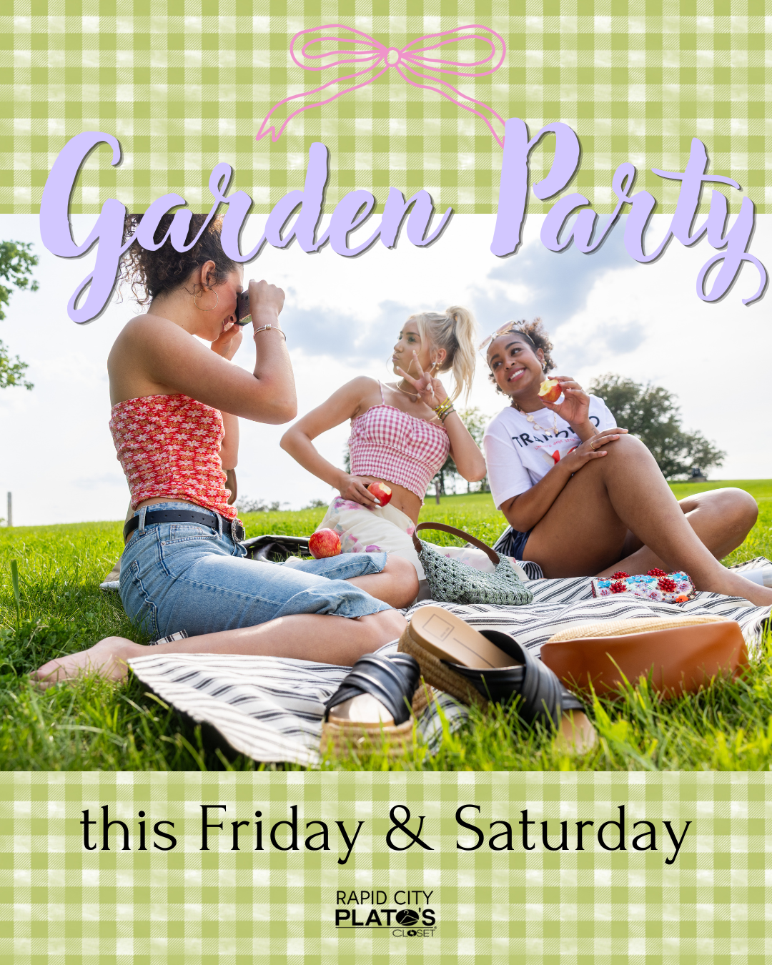 Garden Party this Friday & Saturday